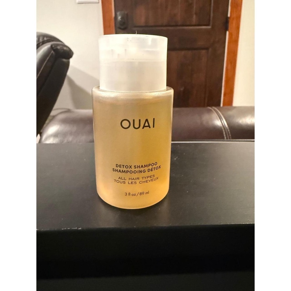 OUAI Detox Shampoo Clarifying Apple Cider Vinegar All Hair Types 3oz new